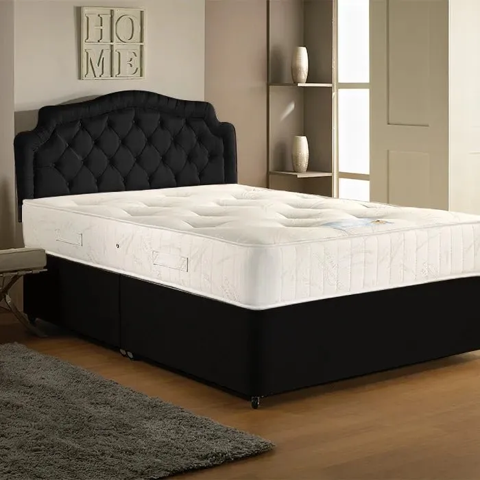 Dream Vendor Memory Foam Sprung Divan Bed Set