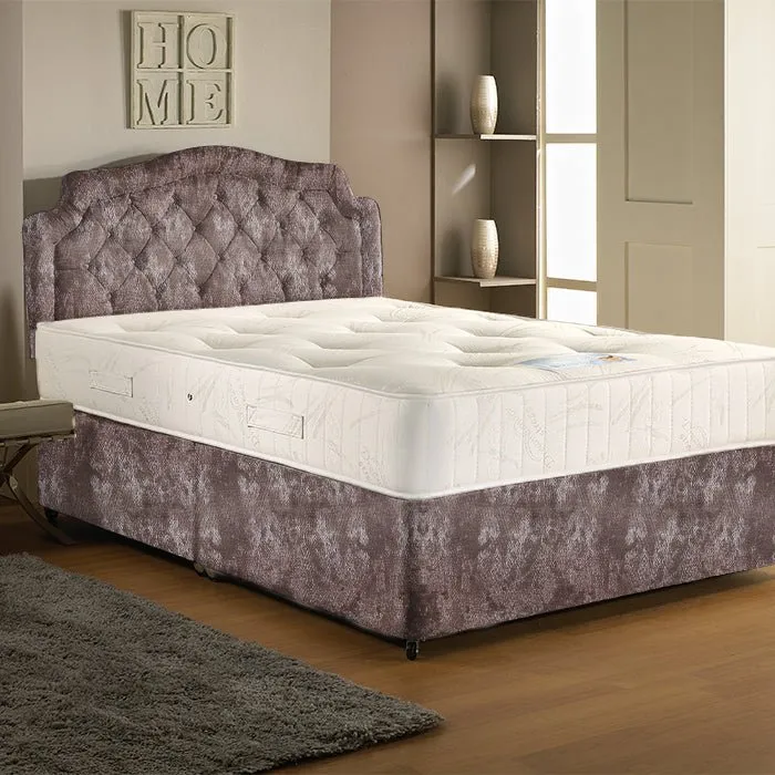 Dream Vendor Memory Foam Sprung Divan Bed Set