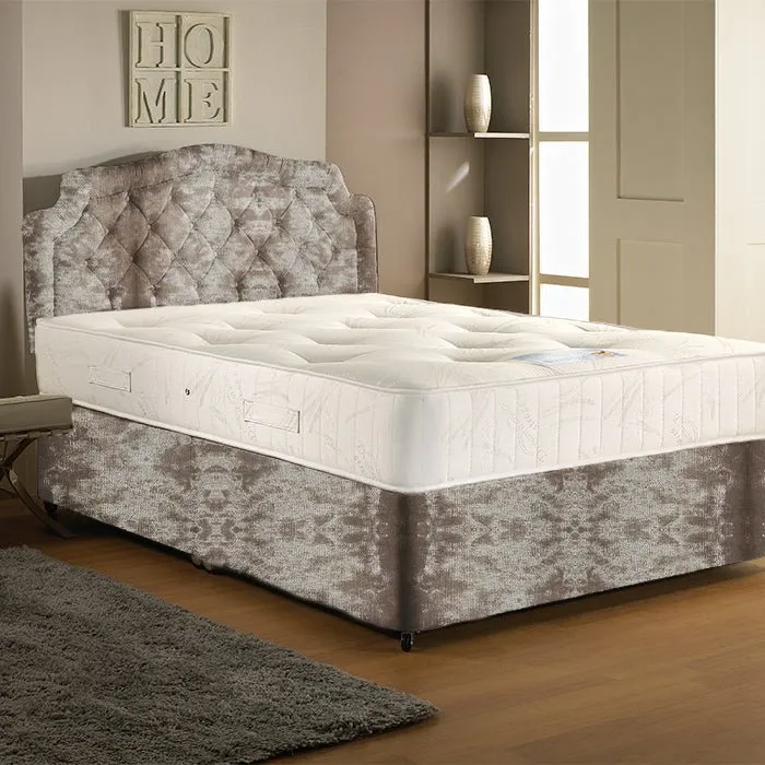 Dream Vendor Memory Foam Sprung Divan Bed Set