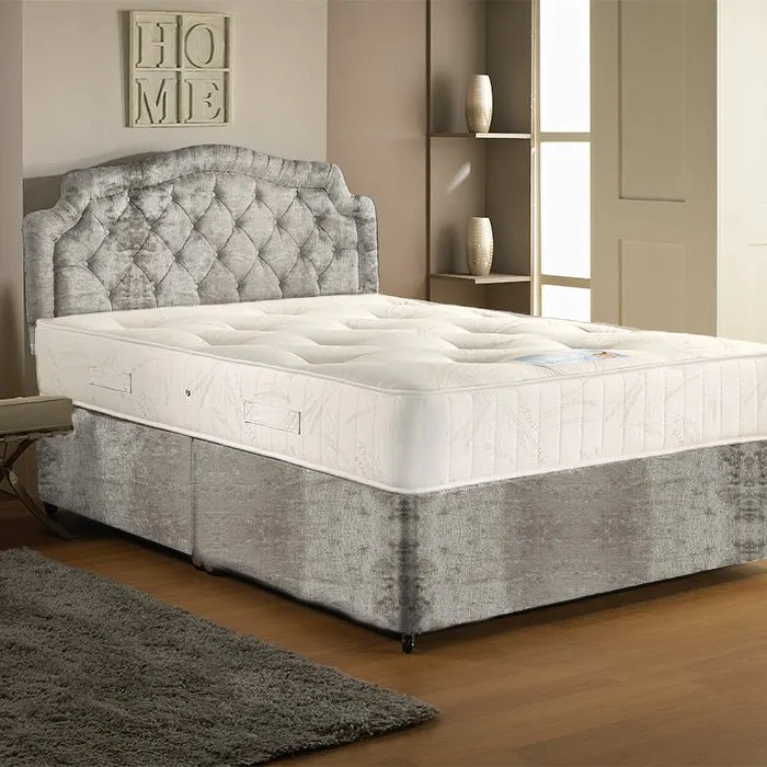 Dream Vendor Memory Foam Sprung Divan Bed Set