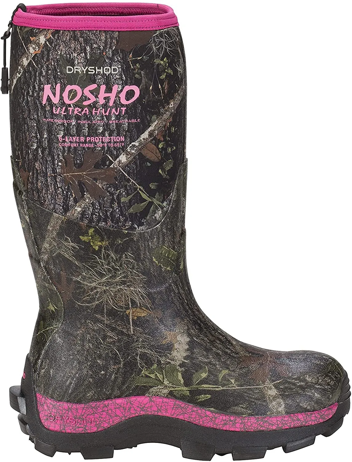 Dryshod Women's NoSho Ultra Hunt Cold-Conditions Hunting Boot