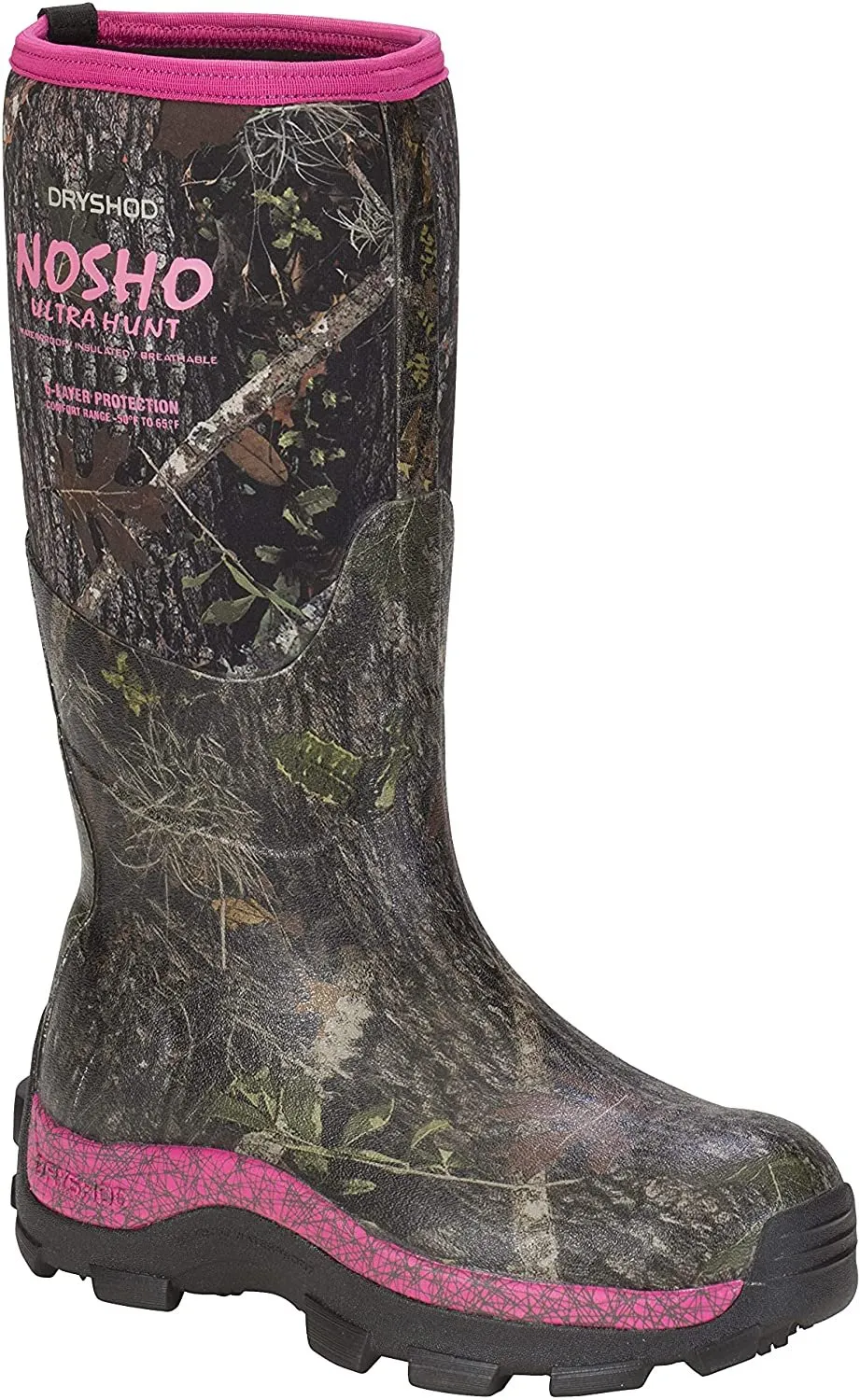 Dryshod Women's NoSho Ultra Hunt Cold-Conditions Hunting Boot