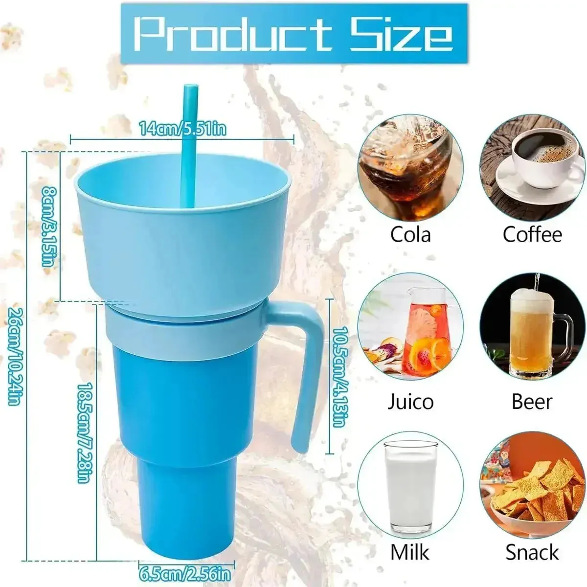 Eat & Drink Stadium Tumbler (34 oz)