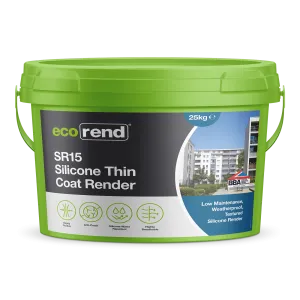 Ecorend SR15 Silicone Thin Coat Render - 25kg