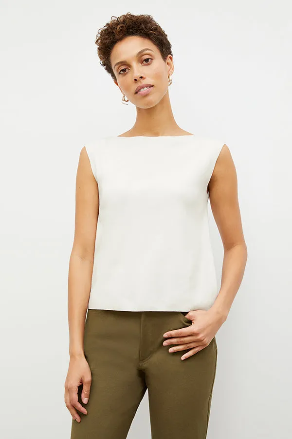 Eileen Top - Eco 365Knit :: Ivory