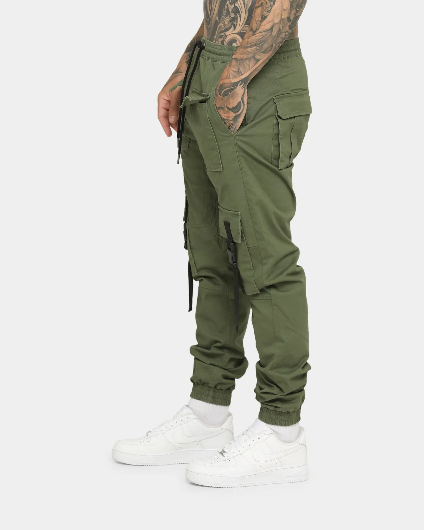 EN ES Minister Utility Jogger Khaki Green