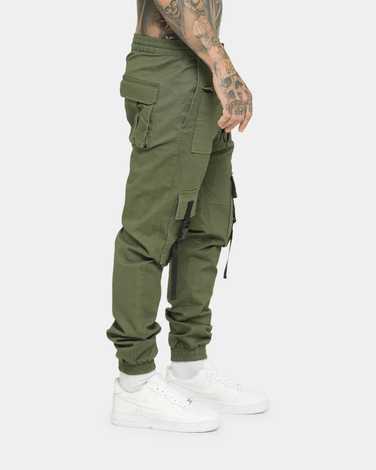 EN ES Minister Utility Jogger Khaki Green