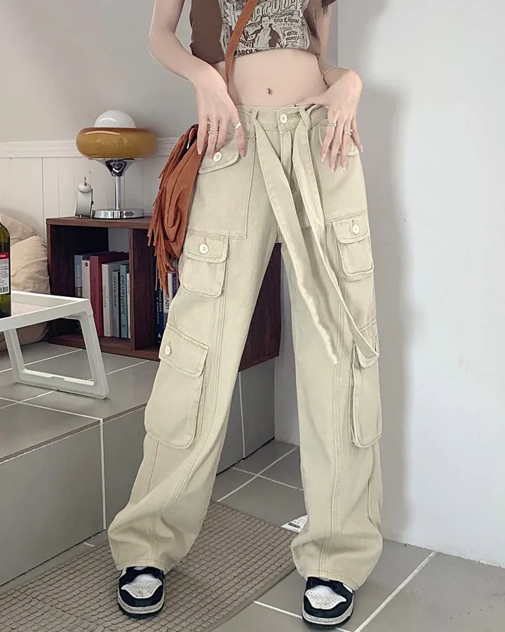 Fashionkova Comfy Cute Cargo Pants