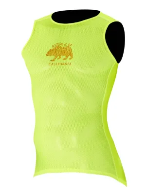 Fluro Sleeveless Base Layer