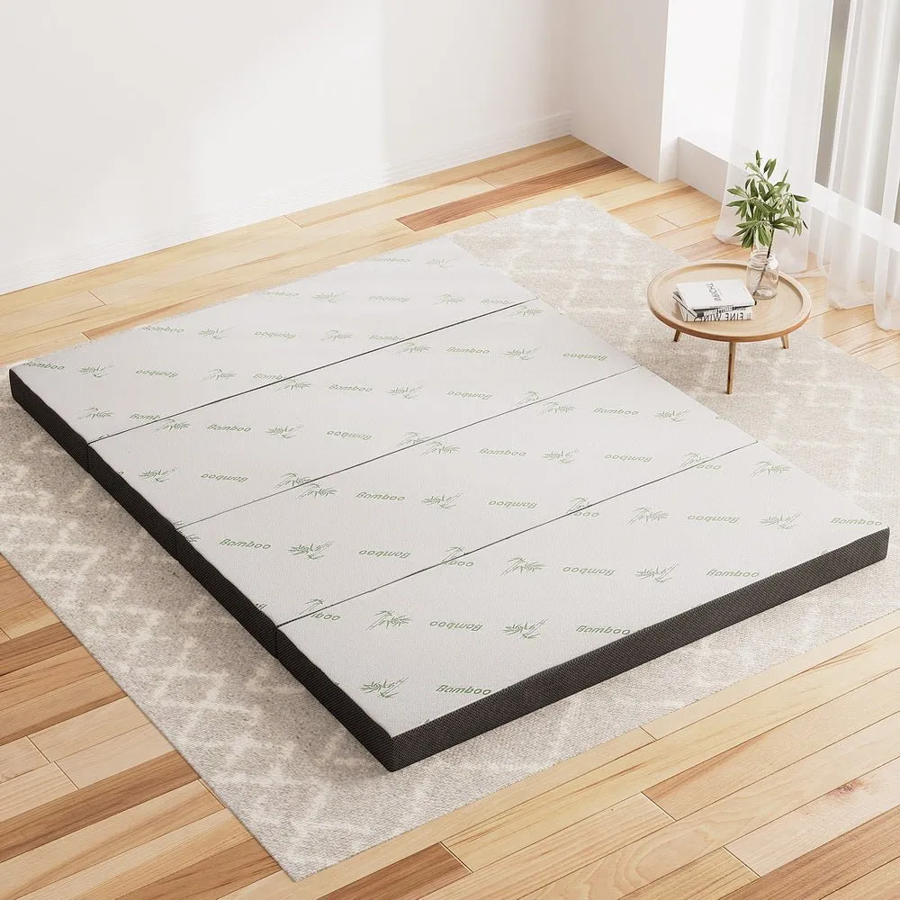 Foldable Mattress Folding Foam Queen Bamboo