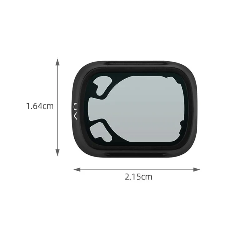 For DJI MINI3/MINI 3PRO BRDRC Filter Protective Glass, Style: 4pcs/set ND8PL ND16PL ND32PL ND64PL