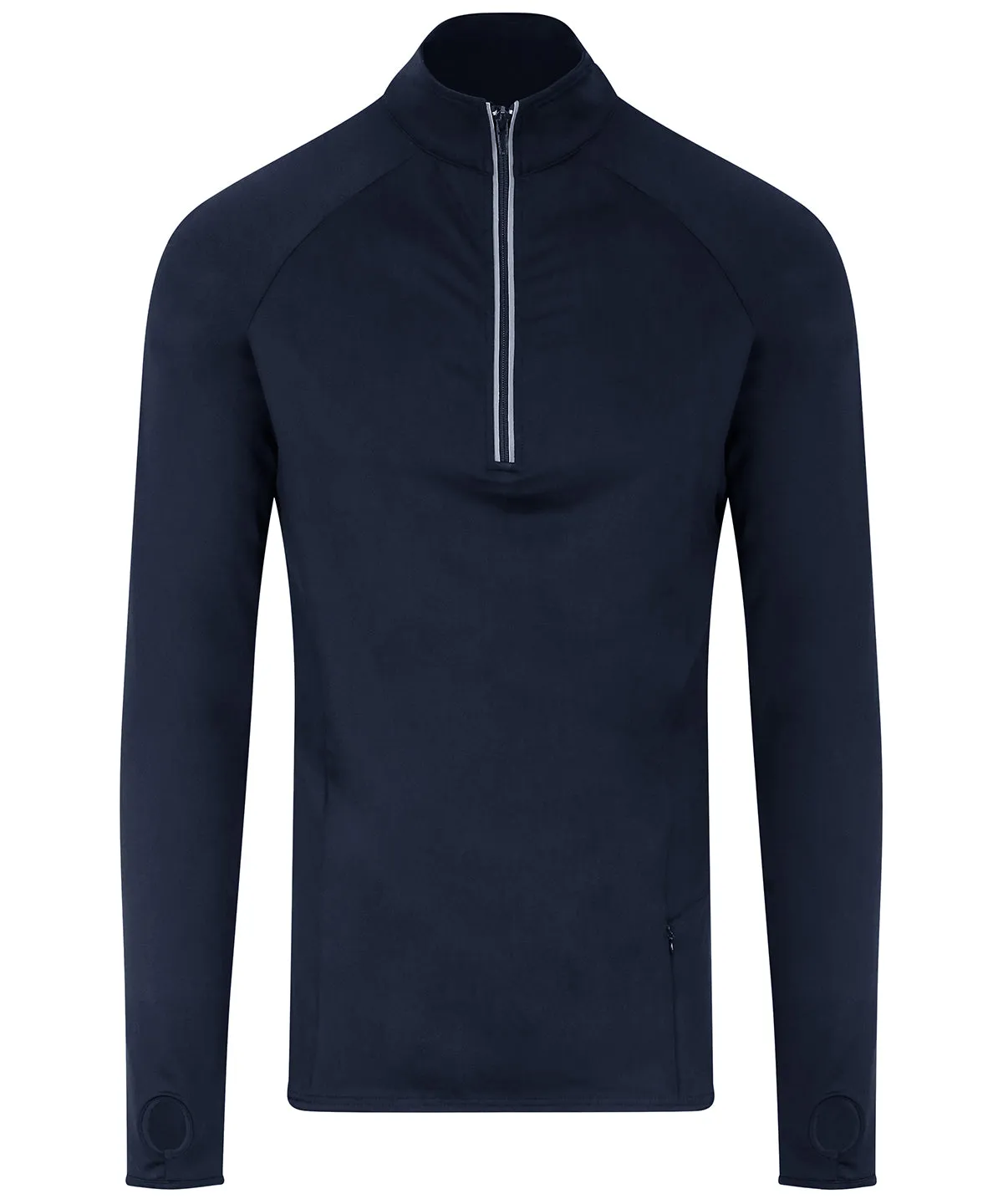 French Navy - Cool Flex long half-zip top