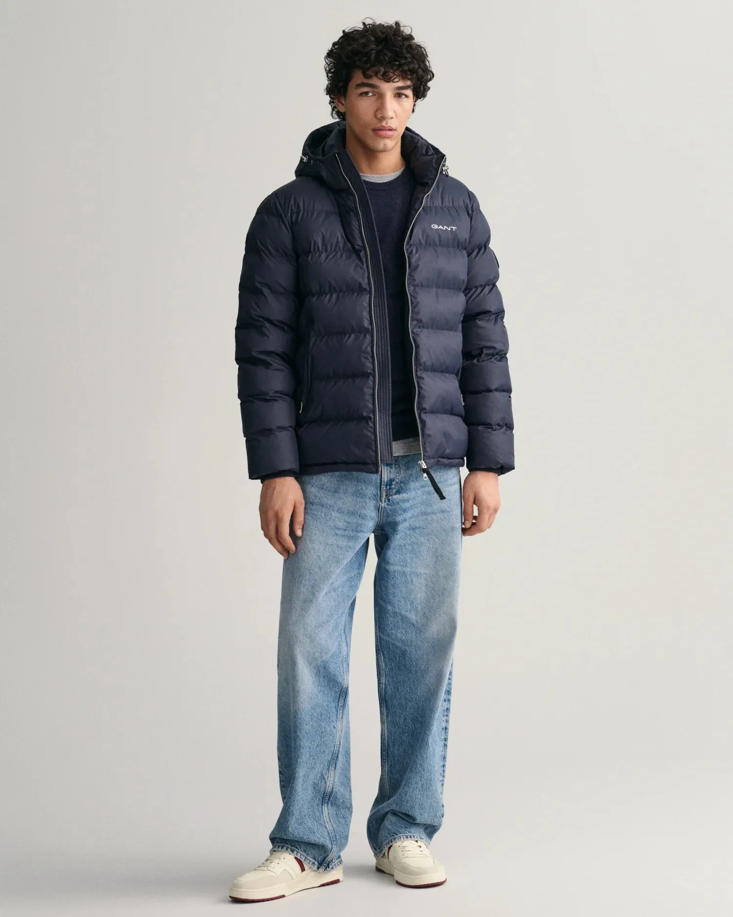 GANT - Active Cloud Puffer Jacket - Evening Blue