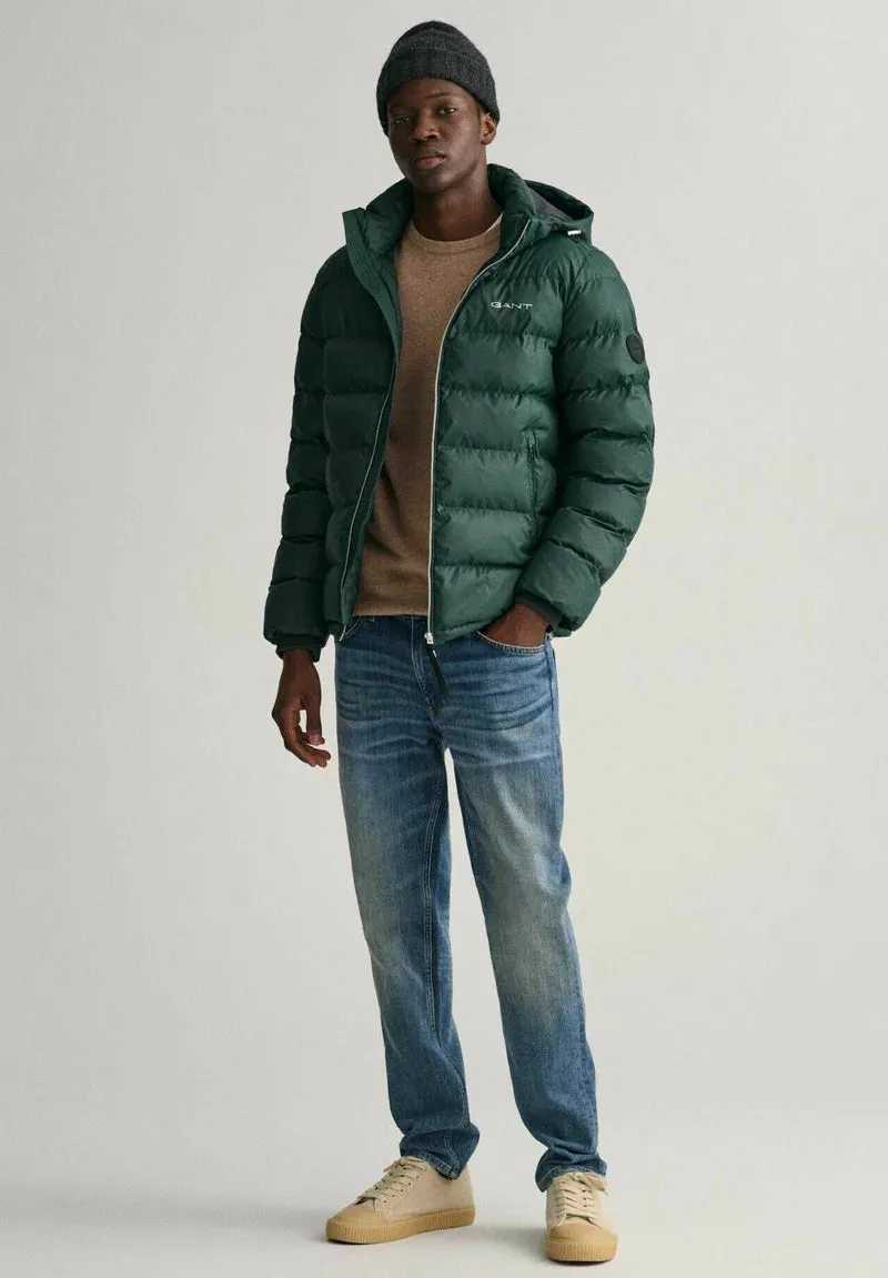 GANT - Active Cloud Puffer Jacket - Tartan Green