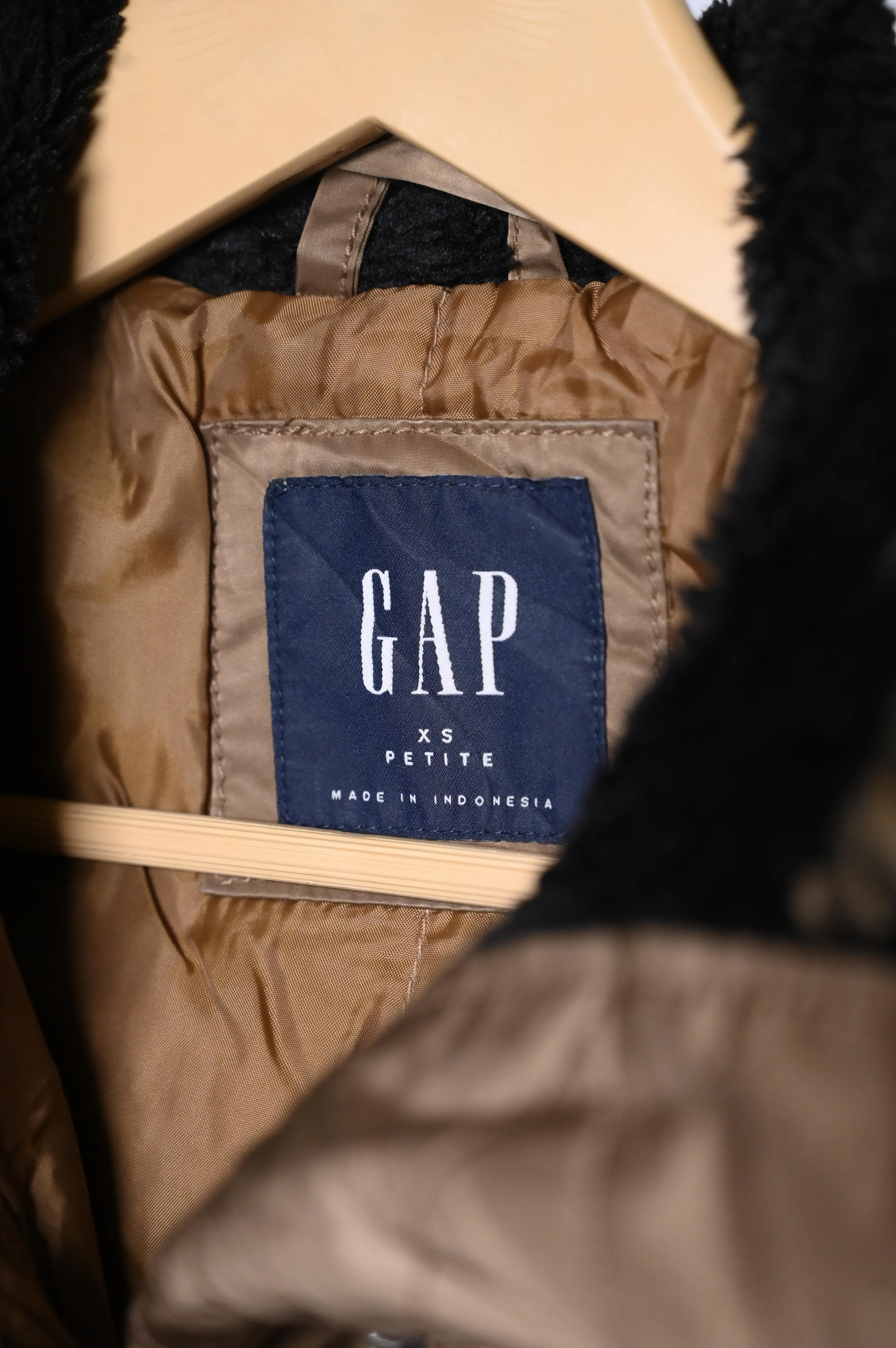 Gap Gold Brown Premium Puffer Jacket