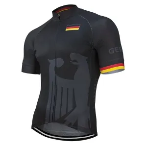 Germany Cycling Jersey (Black)