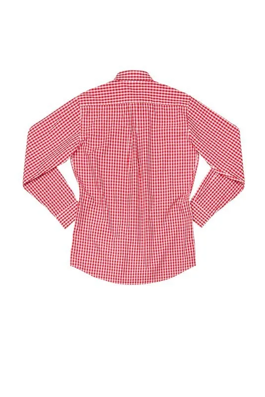 Gingham Men's Dress Shirt-