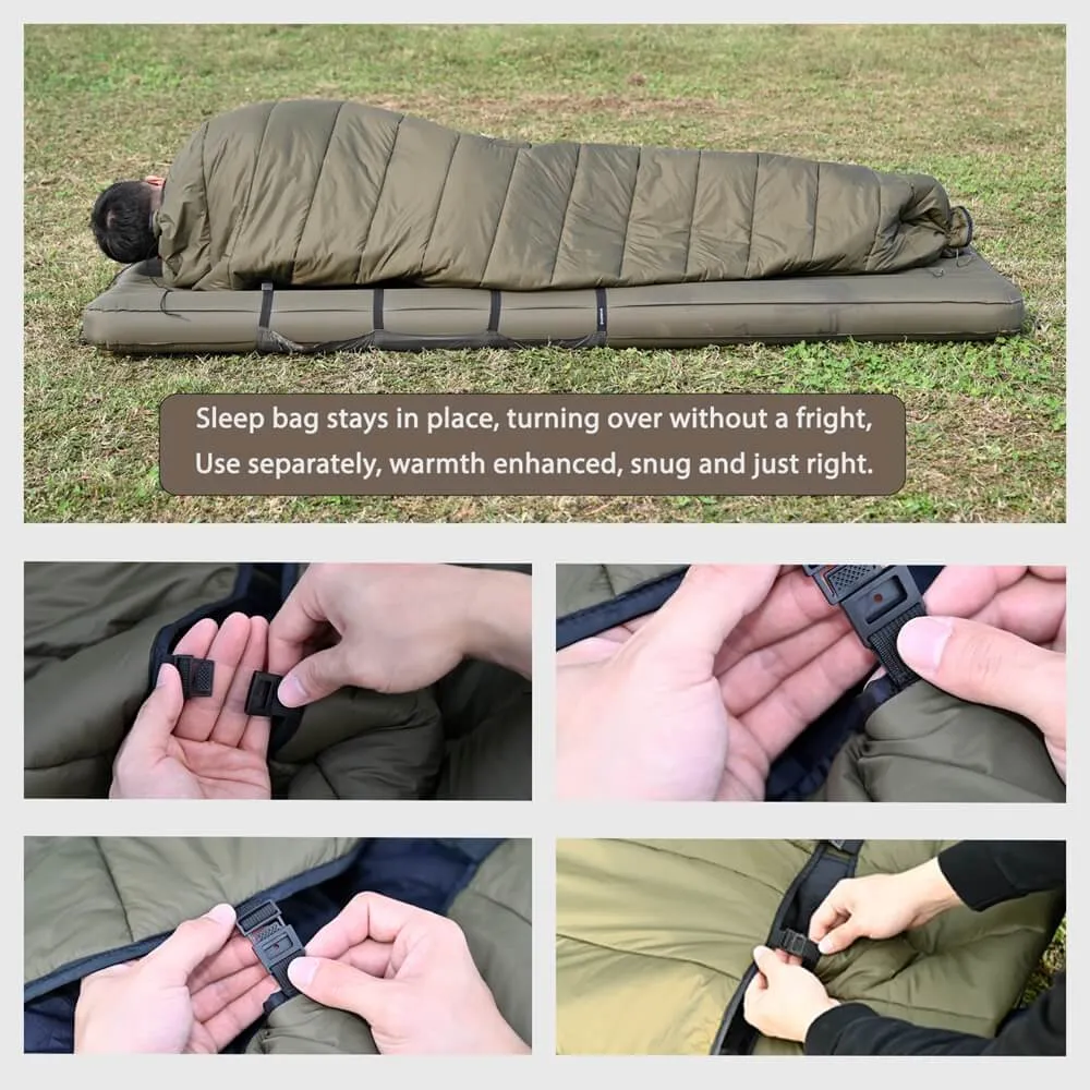 Hammock Topquilt Poncho -Upgraded to Recycled Nylon Fabric