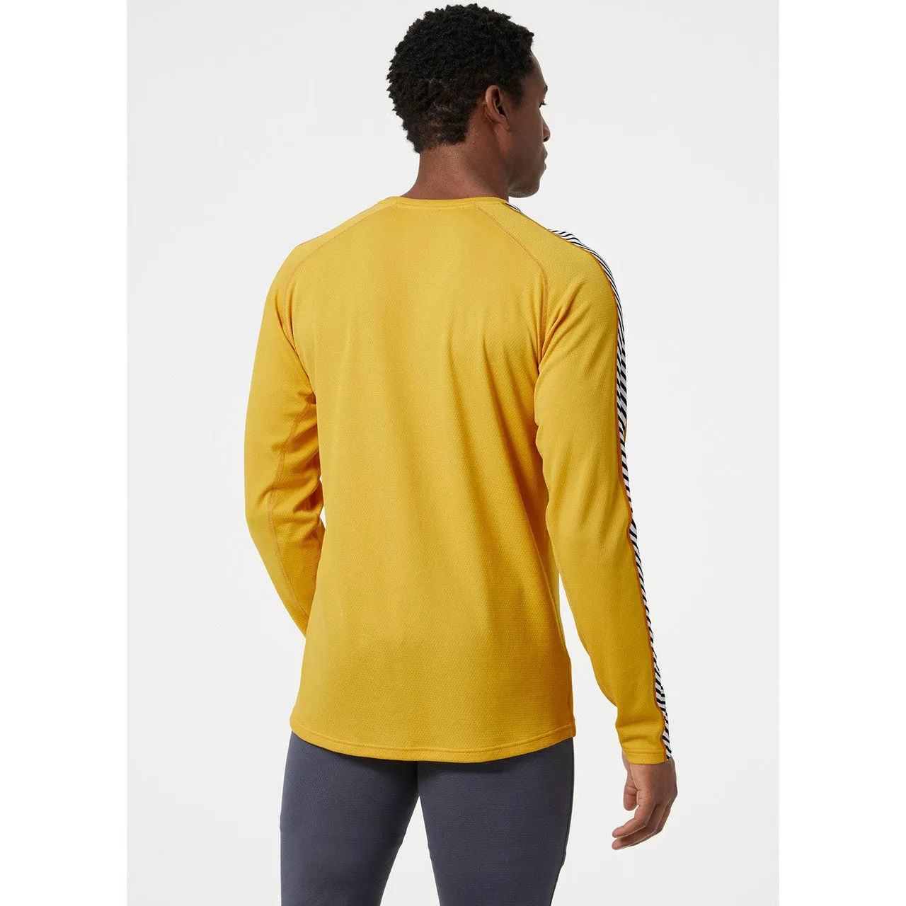 Helly Hansen Men's Lifa Active Stripe Crew Baselayer