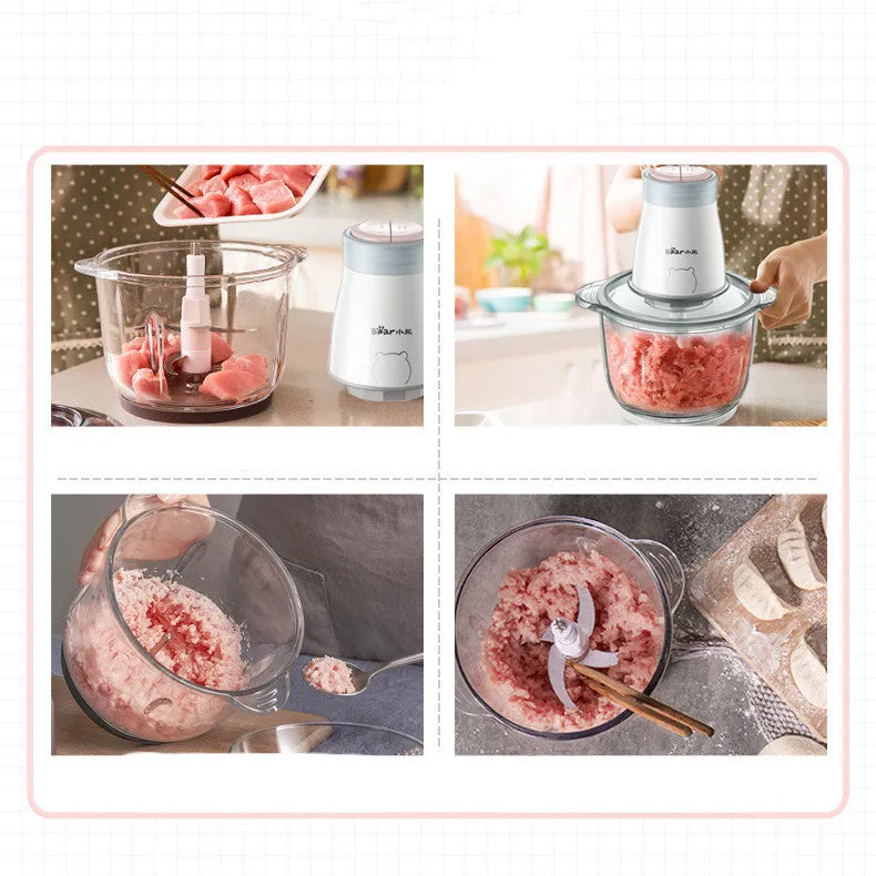 Household Electric Multi-function Small Vegetable Chopper Blender Cooking Machine