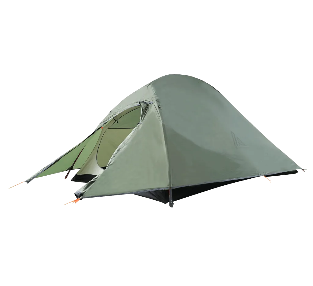 Illumina X - 1.55 Kg Ultralight Hiking Tent - Forest Green