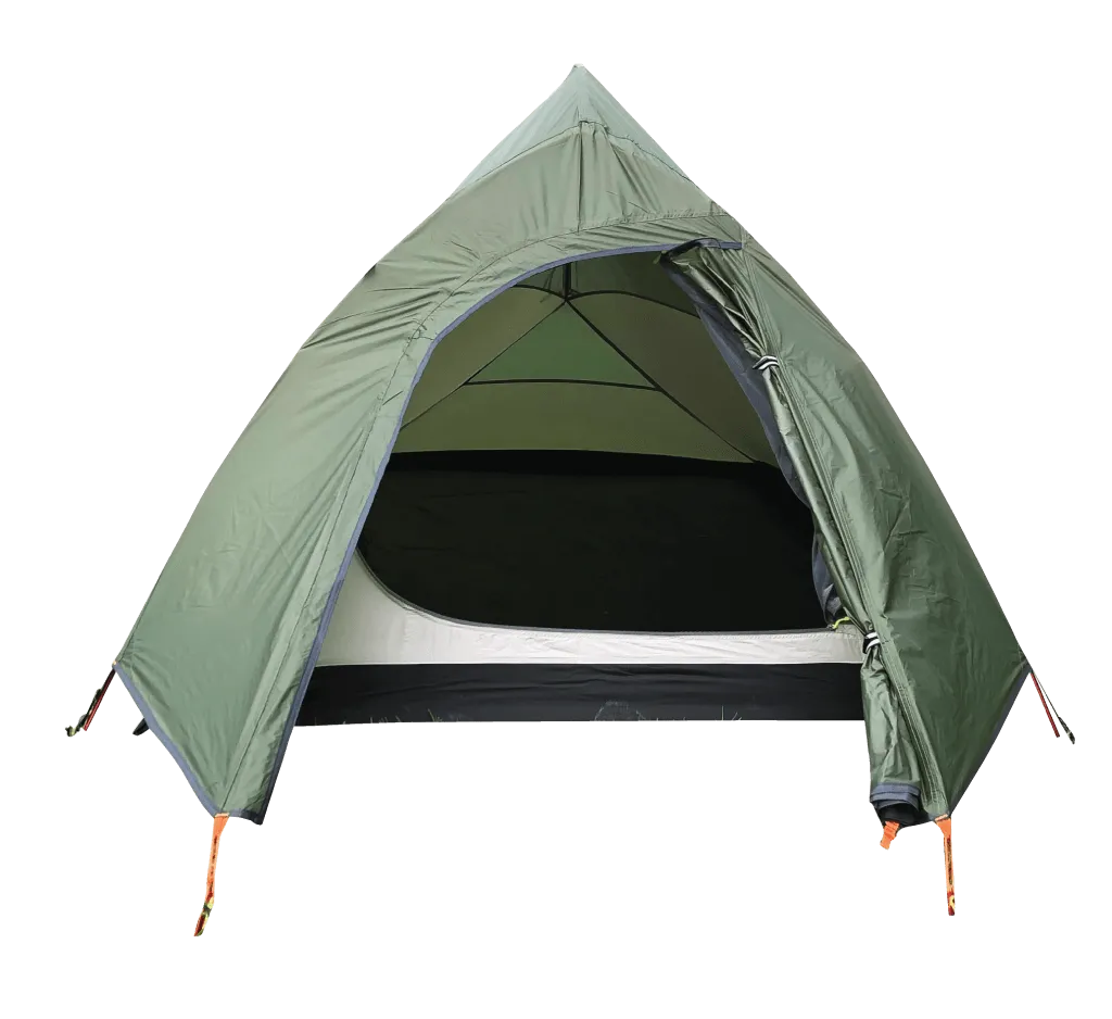 Illumina X - 1.55 Kg Ultralight Hiking Tent - Forest Green