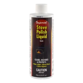 Imperial Black Stove Polish - Liquid & Paste