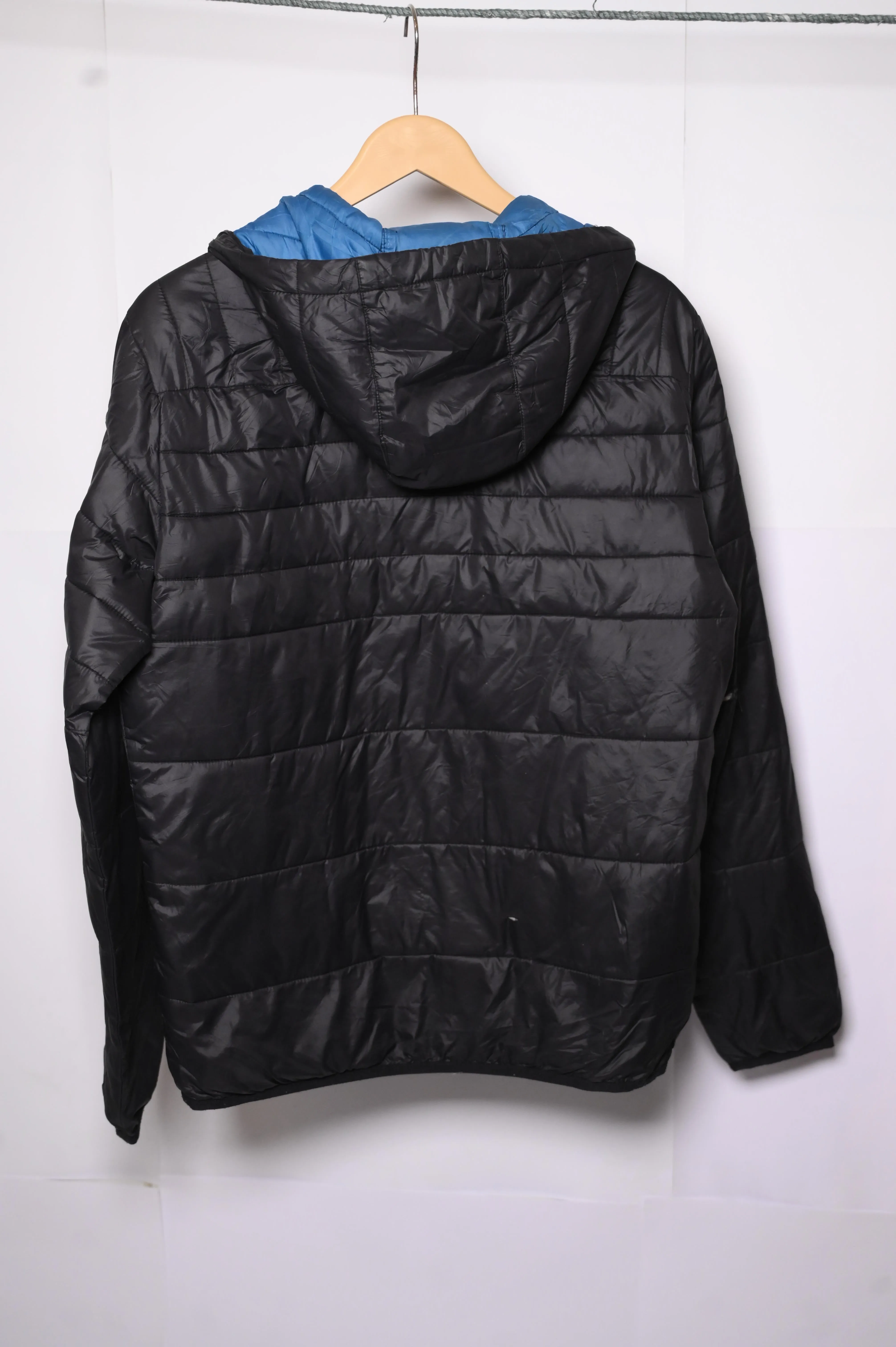 Jack & Jones Black Men’s Puffer Jacket - Medium