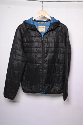 Jack & Jones Black Men’s Puffer Jacket - Medium