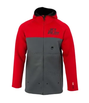 Jetpilot Flight Mens Hooded Tour Coat (2023) - Red