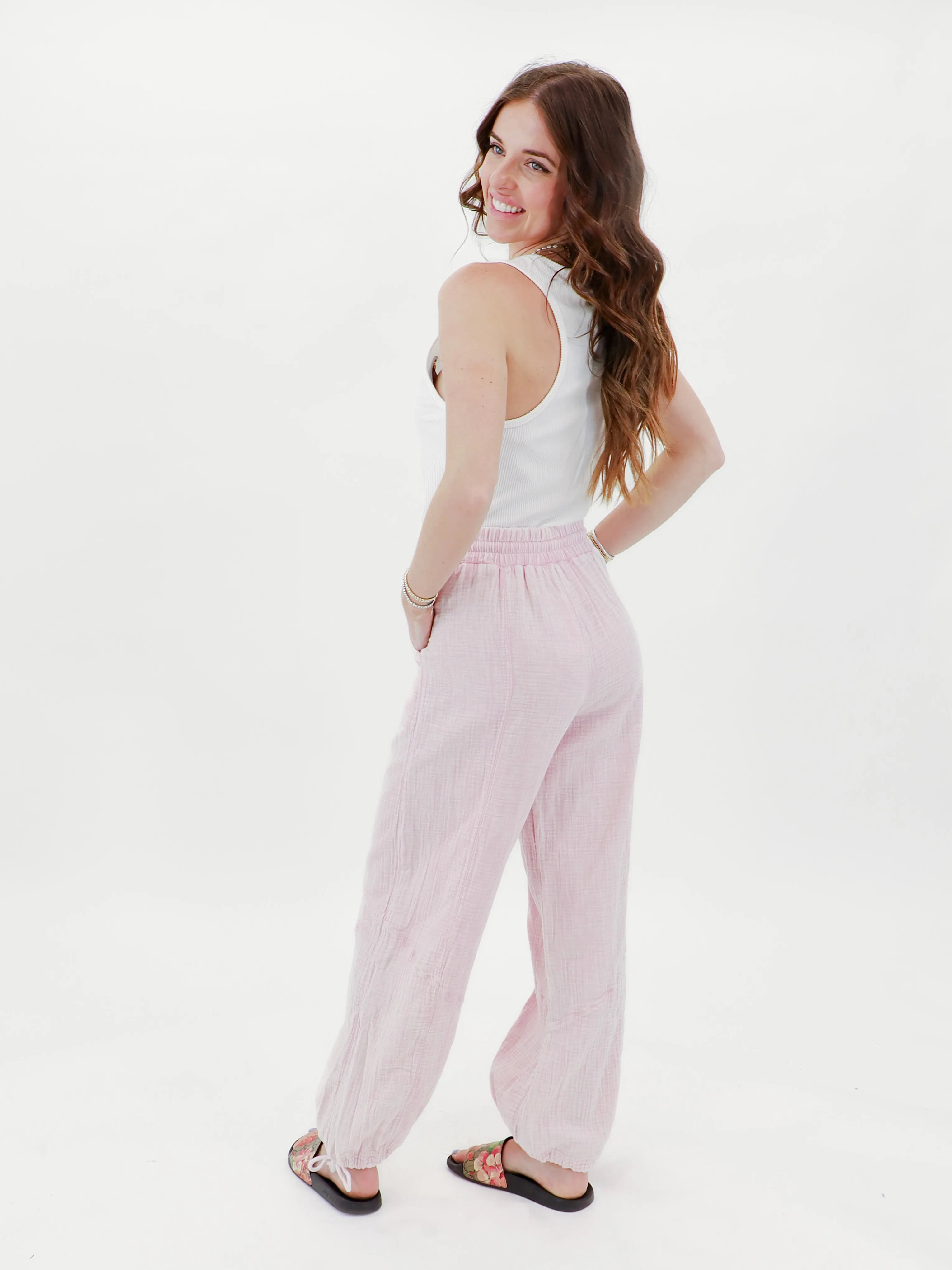 Jett Away Gauze Ballon Pant