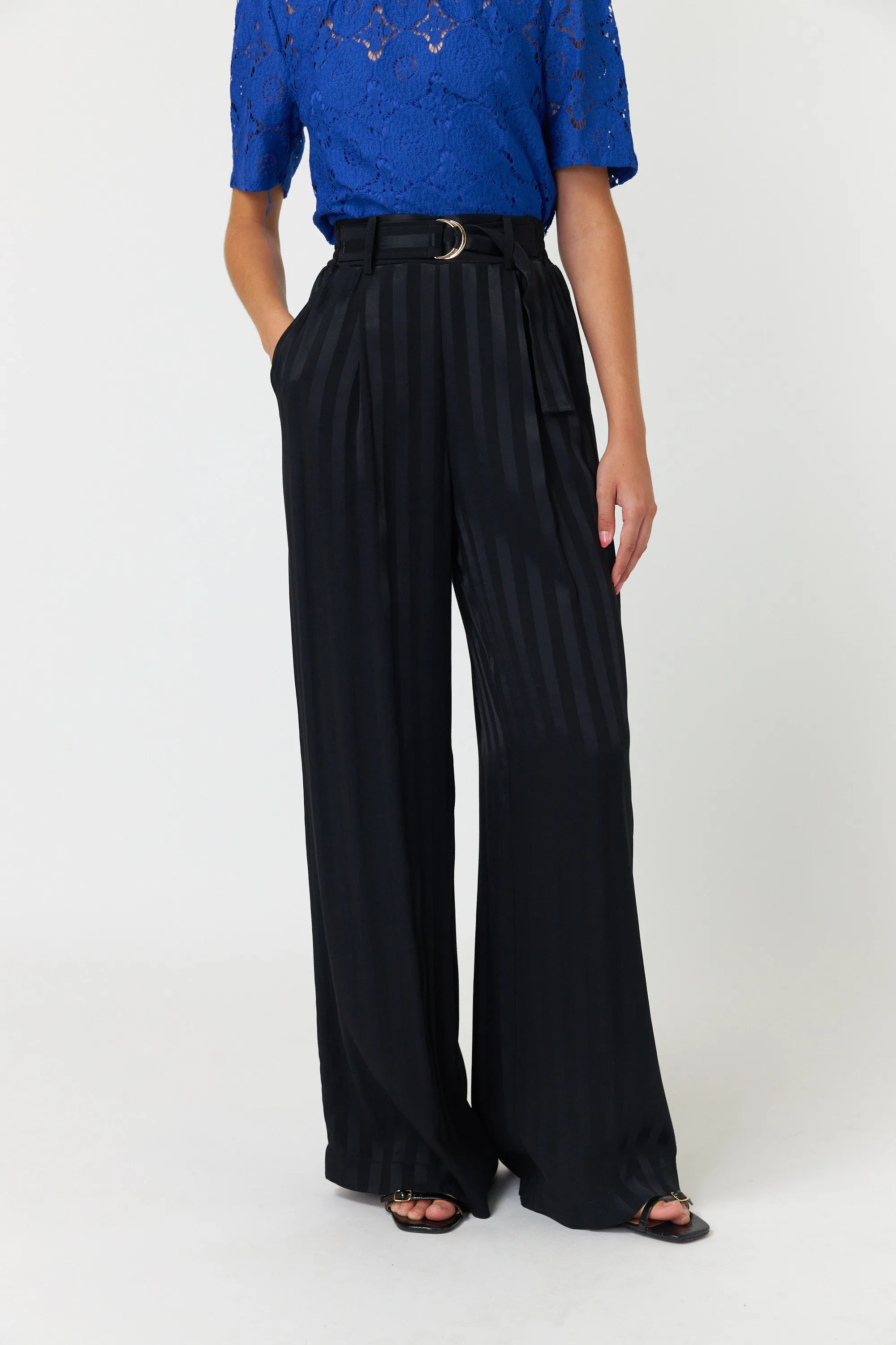 Kate Sylvester Peg Trouser - Black