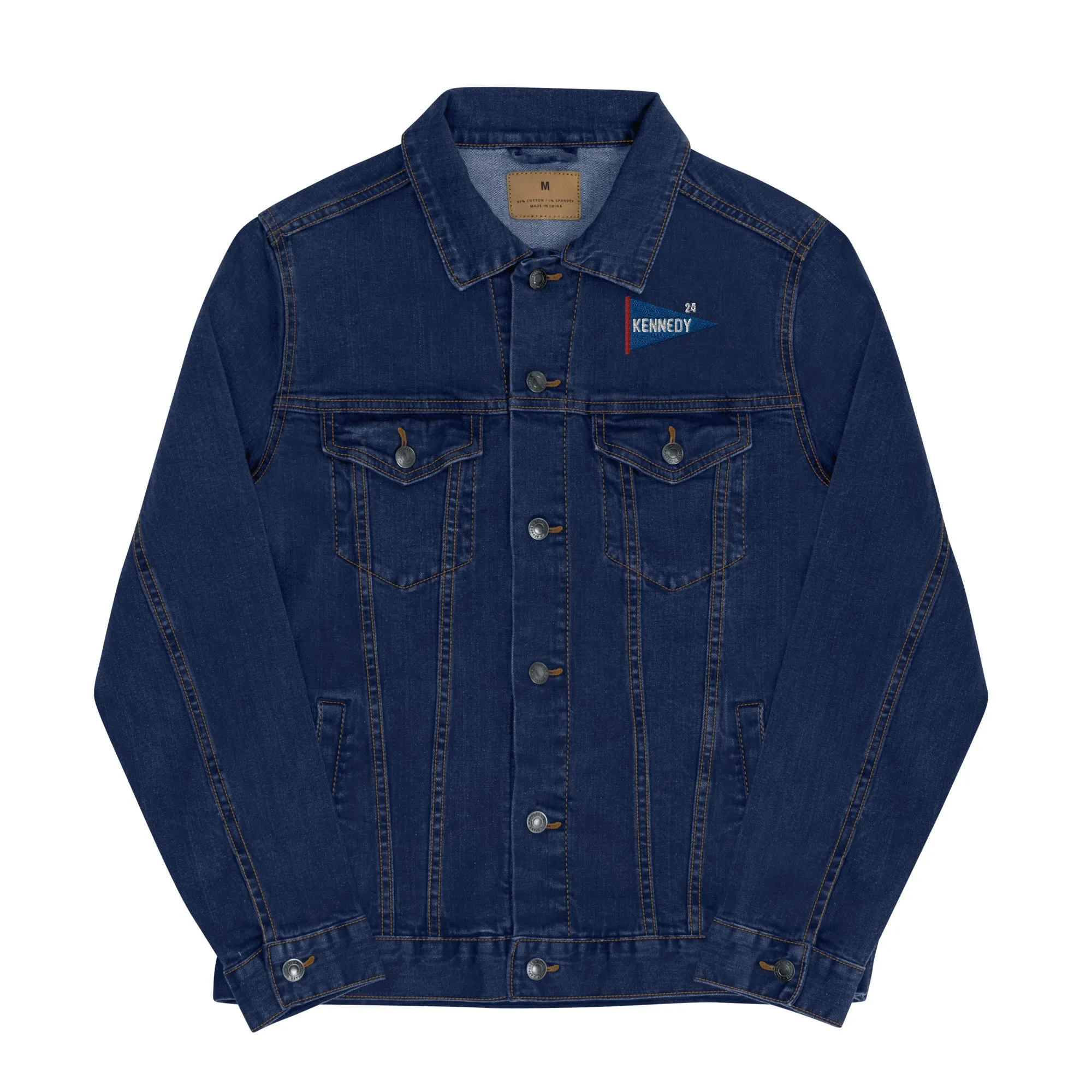 Kennedy 24 Pennant Unisex Denim Jacket