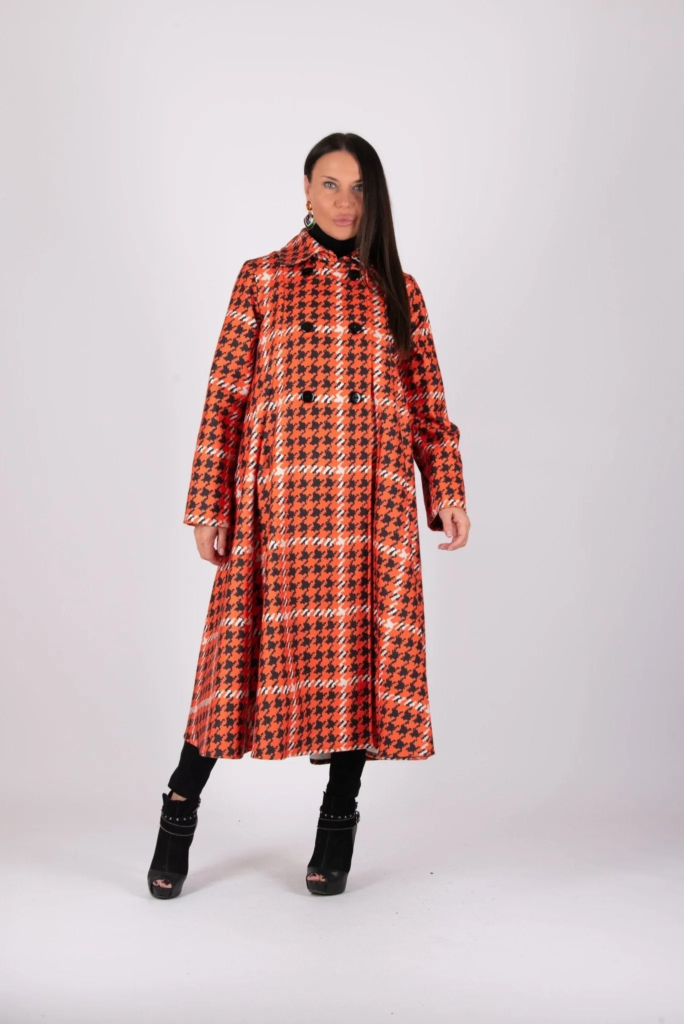 KIARA Plaid Coat SALE