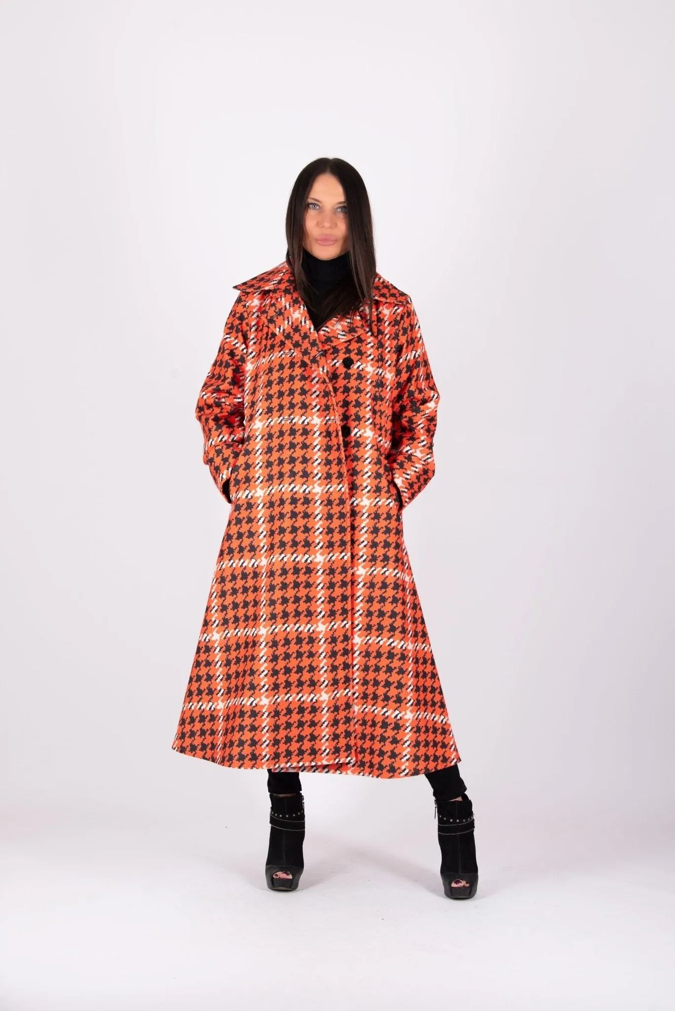 KIARA Plaid Coat SALE