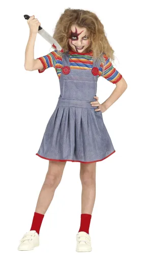 Killer Doll Chucky Girls Costume