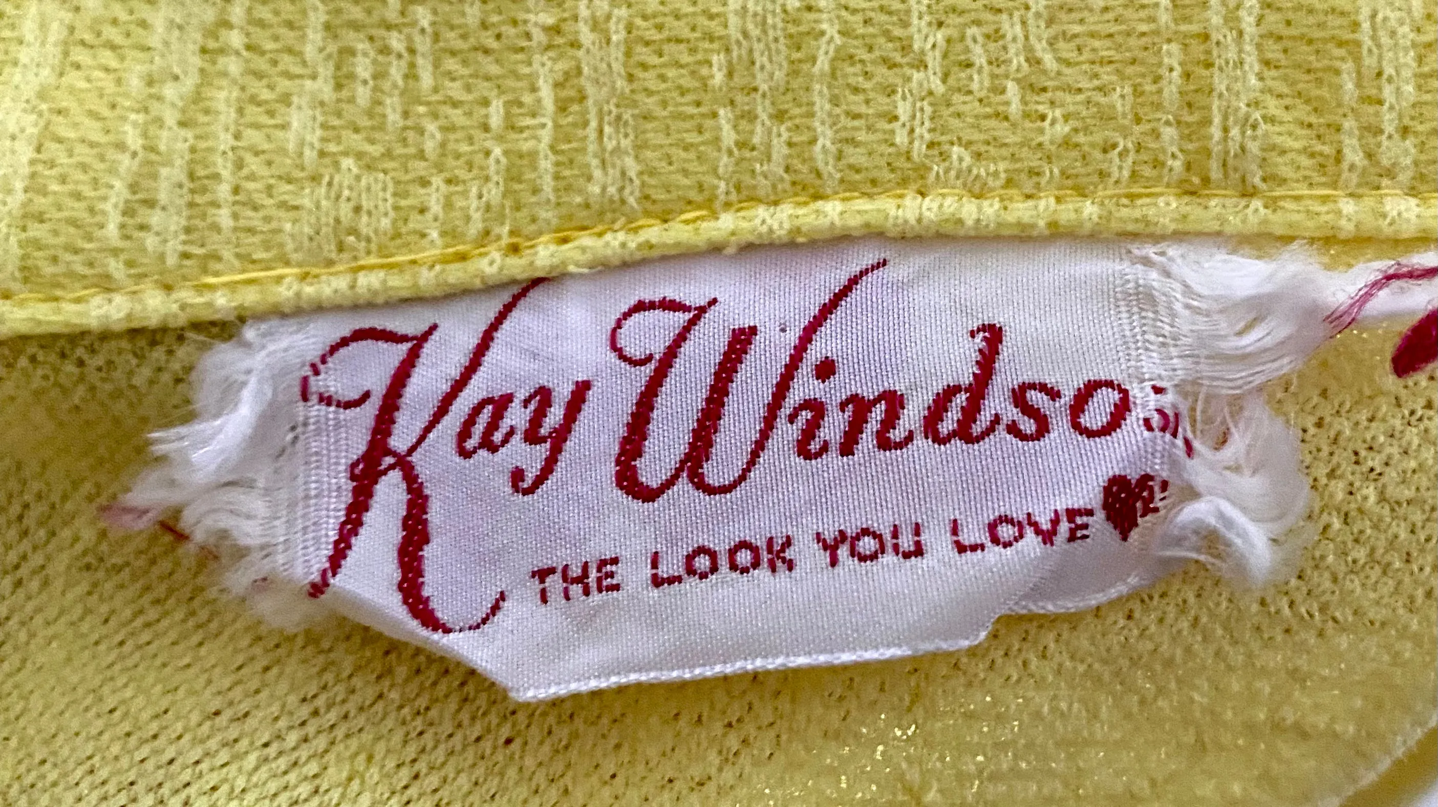 Late 60s/ Early 70s Kay Windsor Tent Dress