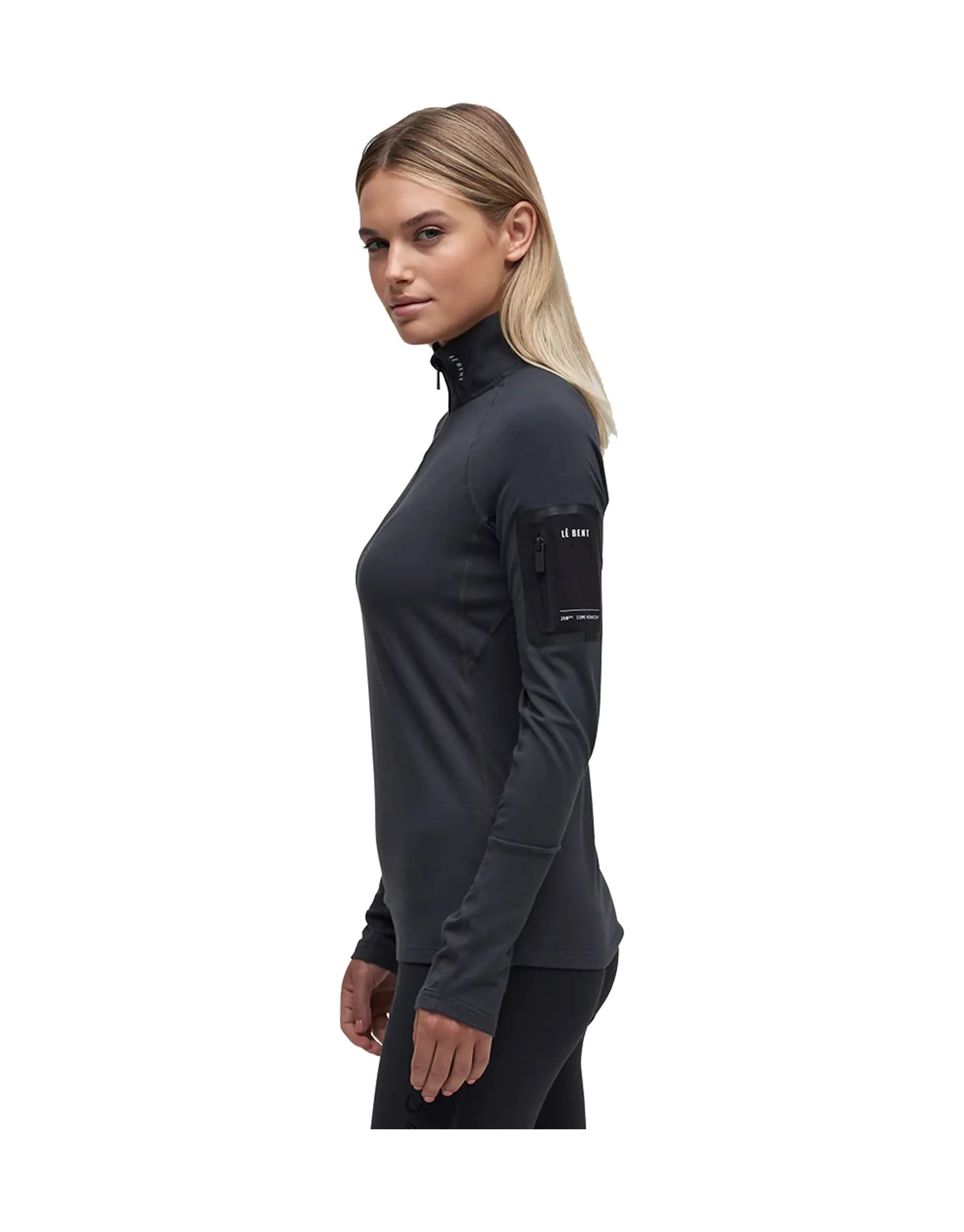 Le Bent Core 260 Midweight Zip Neck Womens Base Layer