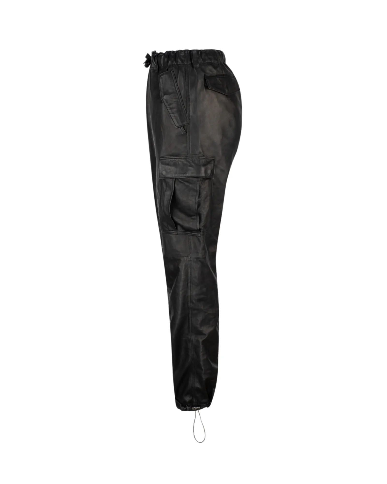 Leather Cargo Pant