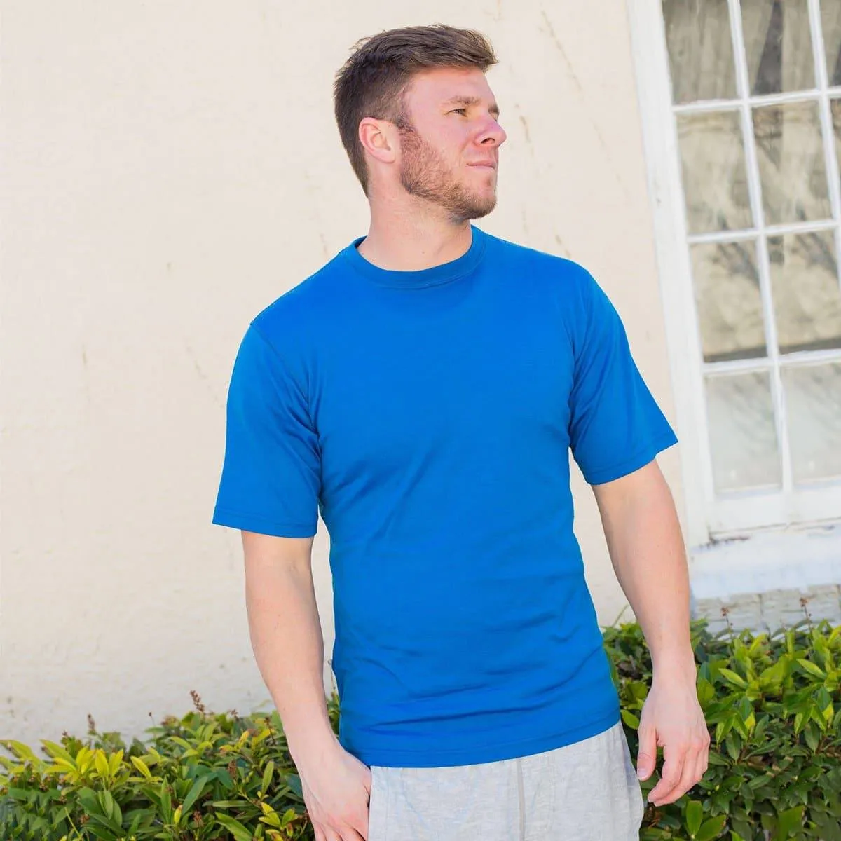 Lightweight - Algonquin Men's T-Shirt Crew 100% Merino Wool