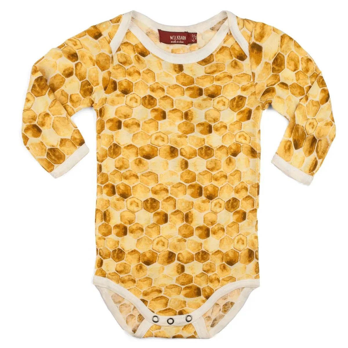 Long Sleeve Honeycomb Onesie