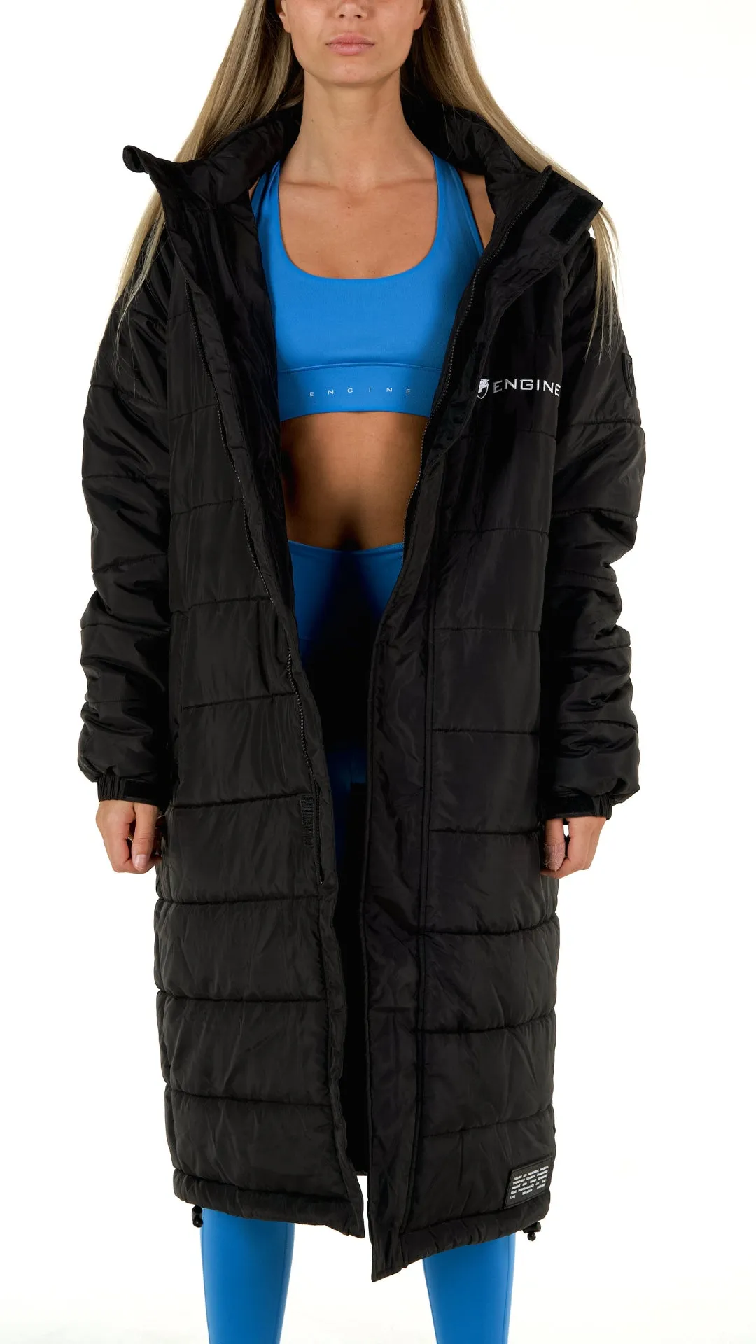 Longline Puffer Jacket