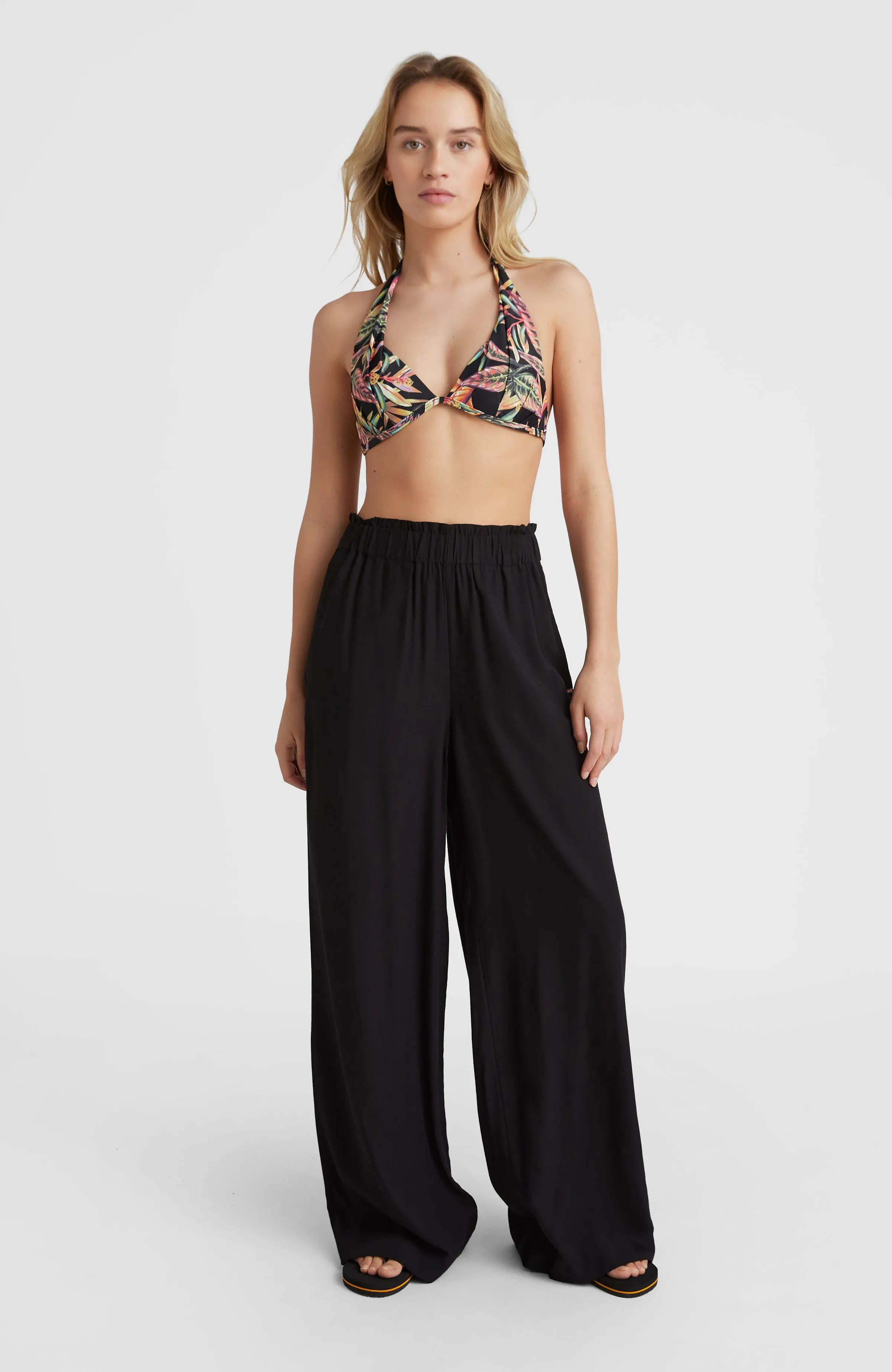 Malia High-Waist Beach Pants | Black Out