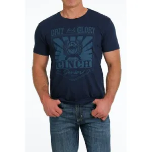 MEN'S GRIT & GLORY CINCH DENIM TEE - NAVY