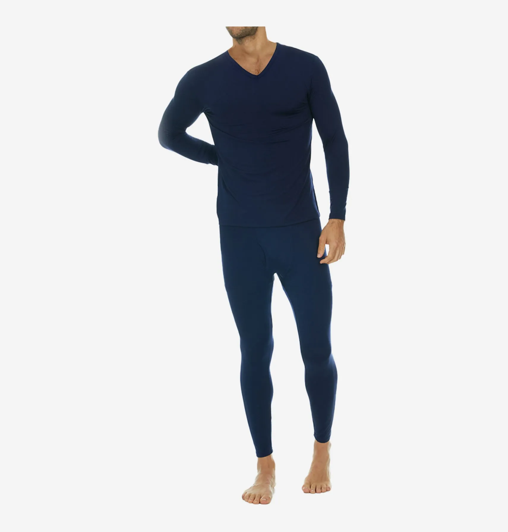 Men's V-Neck Thermal Set