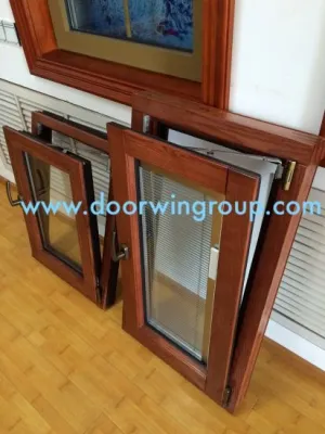 Middle East Solid Wood Aluminium Window, Durable Casement Inward Opening Casement Tilt & Turn Window - China Aluminium Window, Wood Window