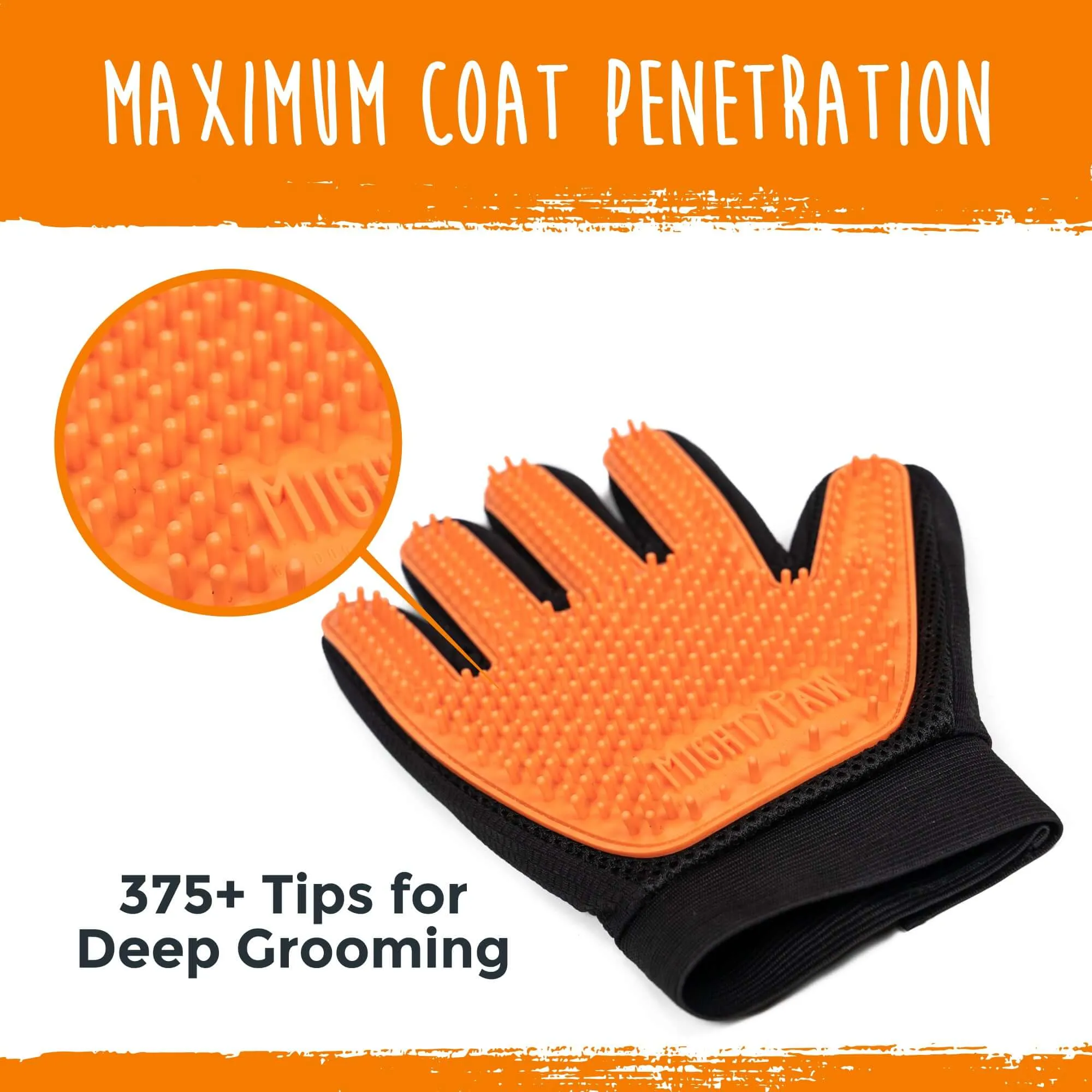 Mighty Paw Dog Grooming Glove: Pamper Your Pup with Ease!