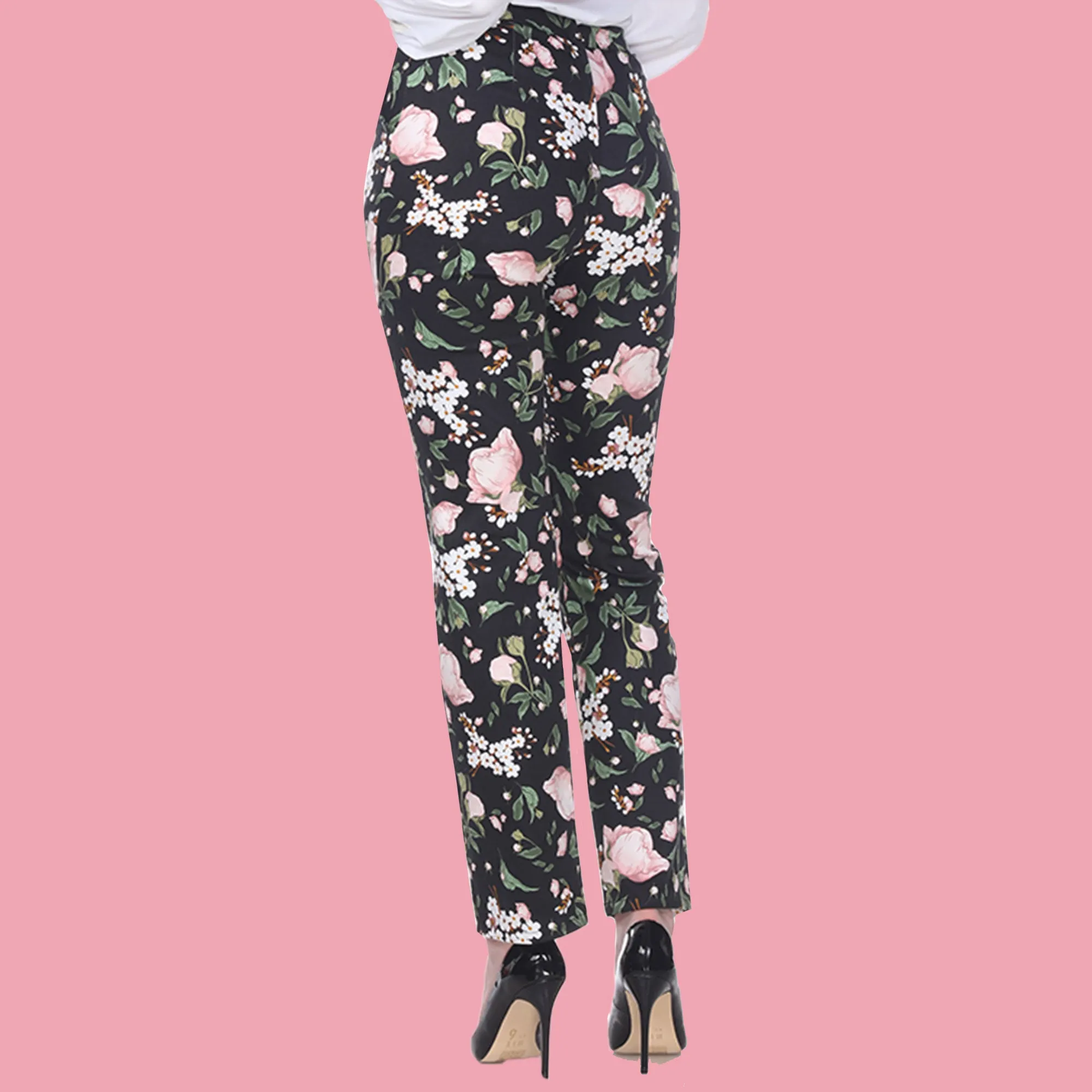 Monica Blossom Floral Trousers