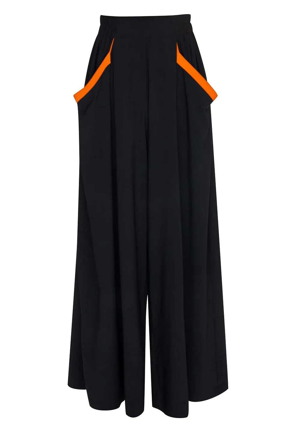 Monochrome - Black Pants (Neon Orange)