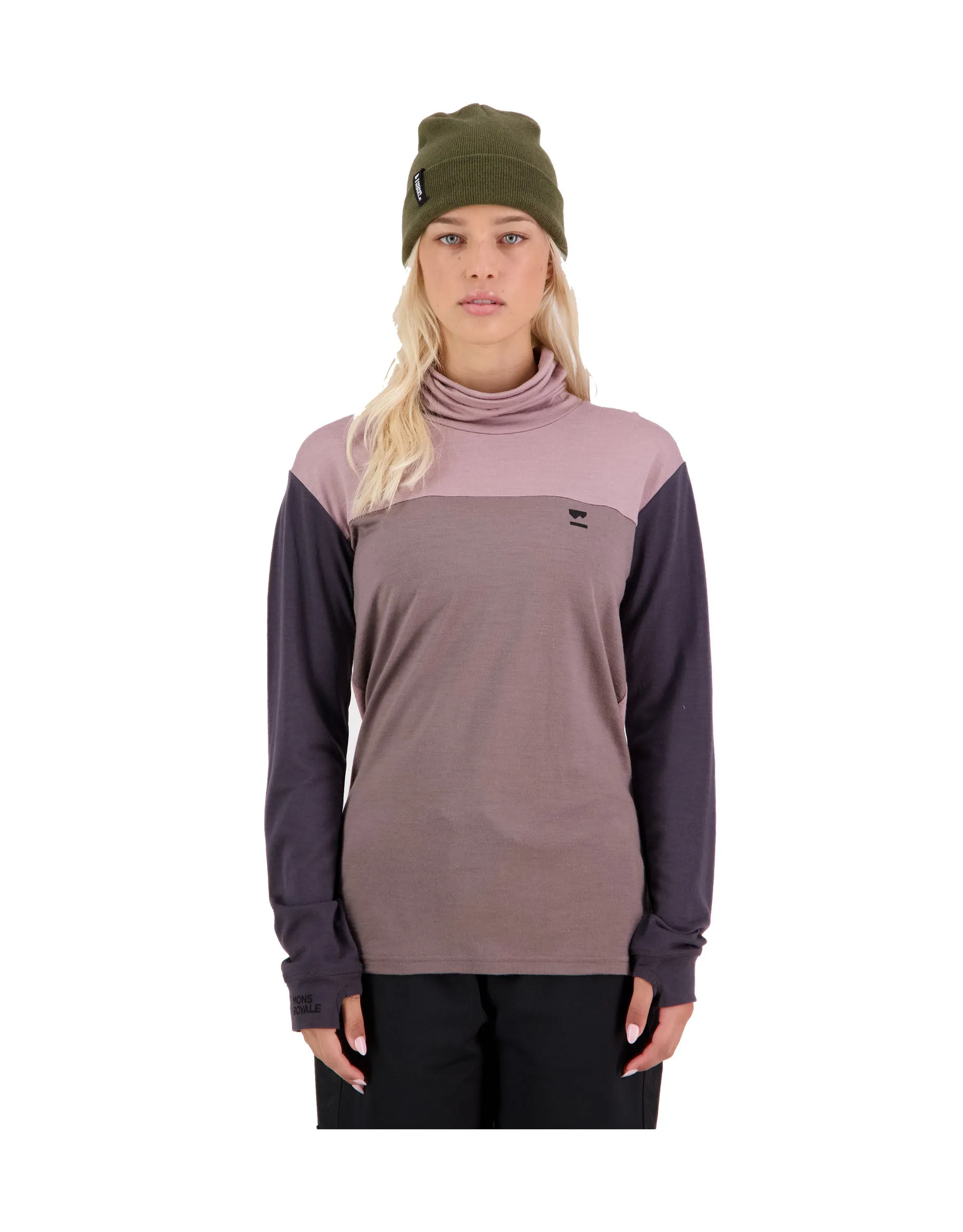 Mons Royale Womens Yotei High Neck Base Layer